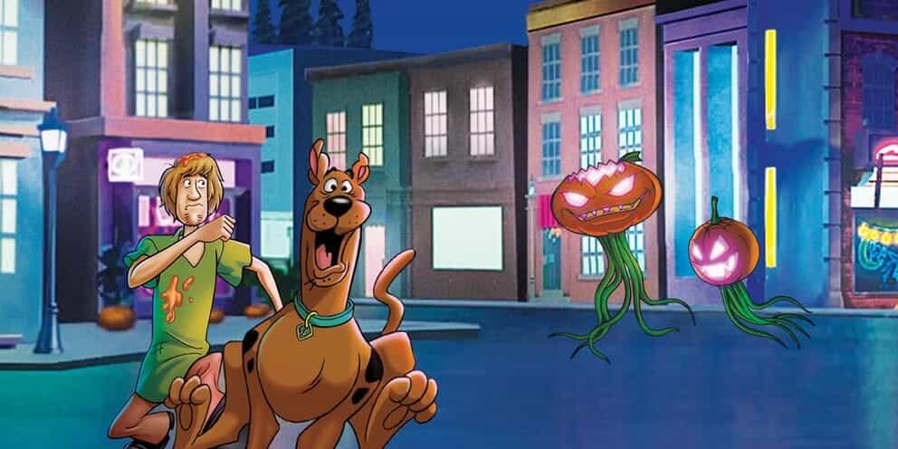 Happy halloween scooby doo kisscartoon outlet