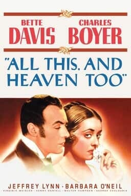 All This and Heaven Too - Key Art