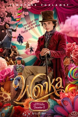 Timothee Chalamet as Wonka