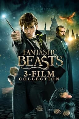 Fantastic Beasts 3-Film Collection starring Eddie Redmayne and Jude Law