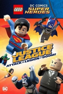 LEGO DC Super Heroes: Justice League: Attack of the Legion of Doom! - Key Art