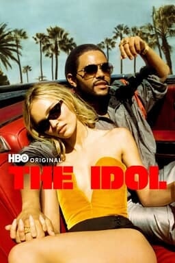 Lily-Rose Depp as Jocelyn and Abel Tesfaye as Tedros in The Idol 