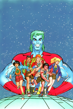 Captain Planet And The Planeteers - Key Art